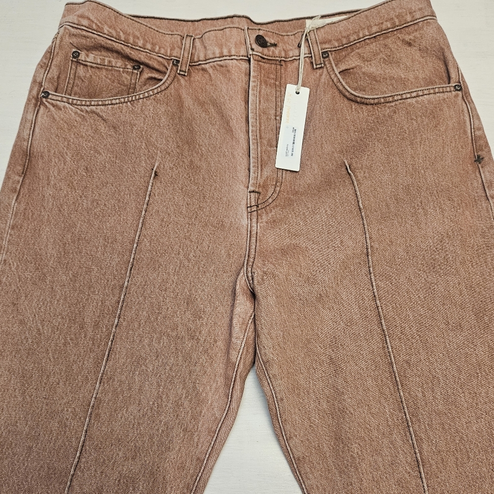 imogene + willie Women's Straight Leg Jeans in Tan